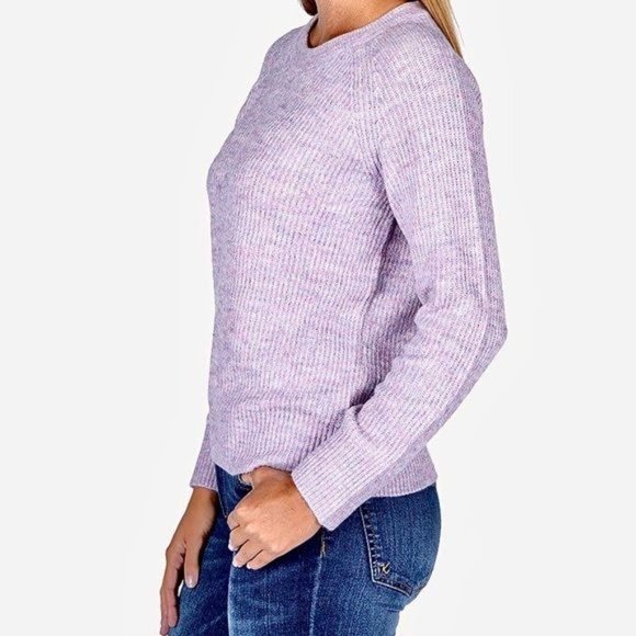 Kut from the Kloth S Pink‎ Purple Pullover Sweater Knit Cozy Layers Winter RAINA - Picture 2 of 7